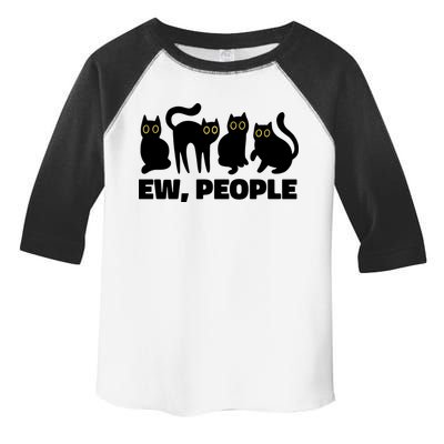 Ew People Funny Cat Lover Toddler Fine Jersey T-Shirt