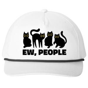 Ew People Funny Cat Lover Snapback Five-Panel Rope Hat