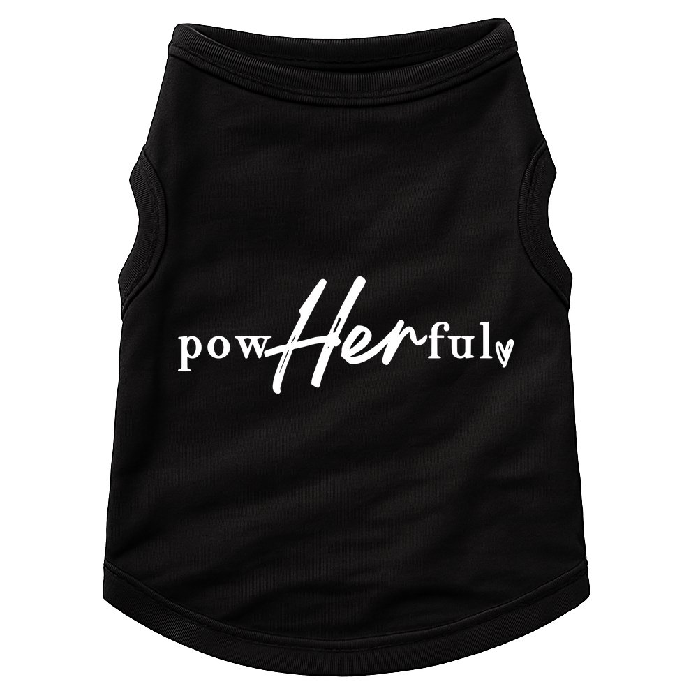 Empowerment Powherful Female Doggie Tank