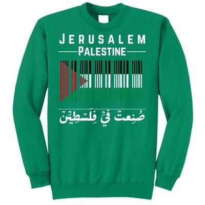 Embroidery Palestine Folklore Independence Decor Jordanian Sweatshirt