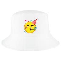 Emoticon Partying Face Birthday Cool Comfort Performance Bucket Hat