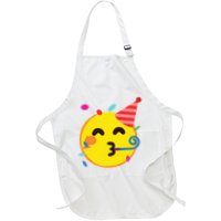 Emoticon Partying Face Birthday Apron