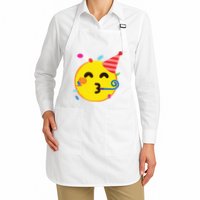 Emoticon Partying Face Birthday Apron