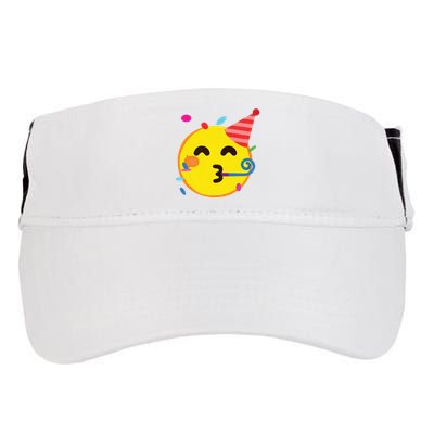 Emoticon Partying Face Birthday Adult Drive Performance Visor