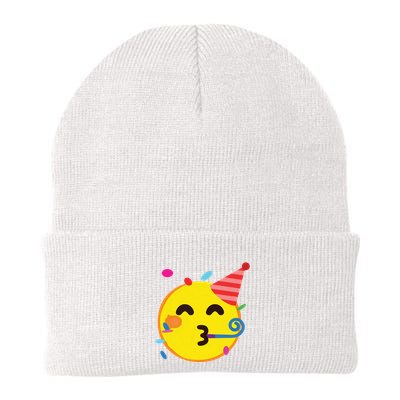 Emoticon Partying Face Birthday Beanie