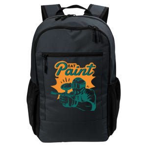 Eat Paint Funny Paintball Daily Commute Backpack