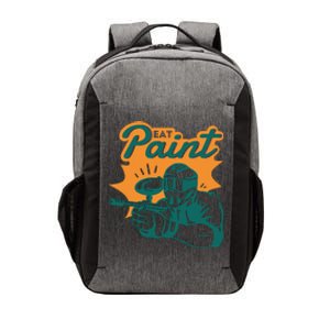 Eat Paint Funny Paintball Vector Backpack