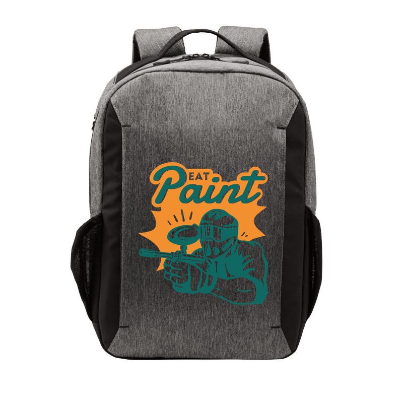 Eat Paint Funny Paintball Vector Backpack