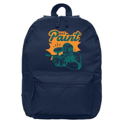 Eat Paint Funny Paintball 16 in Basic Backpack