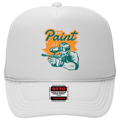 Eat Paint Funny Paintball Trucker Hat