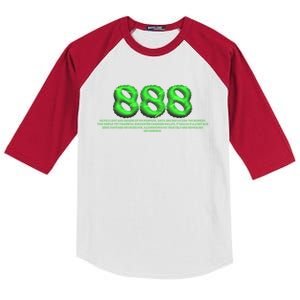 Eight Purpose Gift Kids Colorblock Raglan Jersey