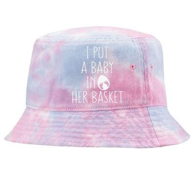 Easter Pregnancy Gift For Husband From Pregnant Wife Tie-Dyed Bucket Hat