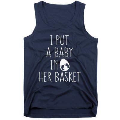 Easter Pregnancy Gift For Husband From Pregnant Wife Tank Top