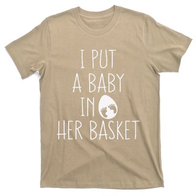 Easter Pregnancy Gift For Husband From Pregnant Wife T-Shirt