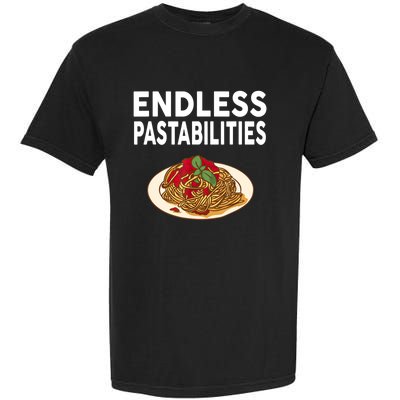 Endless Pastabilities Gifts Funny Pasta Spaghetti Garment-Dyed Heavyweight T-Shirt