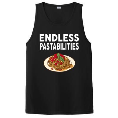 Endless Pastabilities Gifts Funny Pasta Spaghetti PosiCharge Competitor Tank