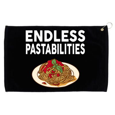 Endless Pastabilities Gifts Funny Pasta Spaghetti Grommeted Golf Towel