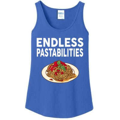 Endless Pastabilities Gifts Funny Pasta Spaghetti Ladies Essential Tank