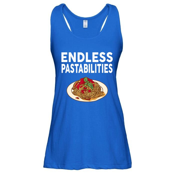 Endless Pastabilities Gifts Funny Pasta Spaghetti Ladies Essential Flowy Tank