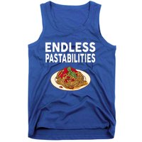 Endless Pastabilities Gifts Funny Pasta Spaghetti Tank Top