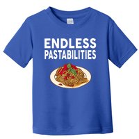 Endless Pastabilities Gifts Funny Pasta Spaghetti Toddler T-Shirt