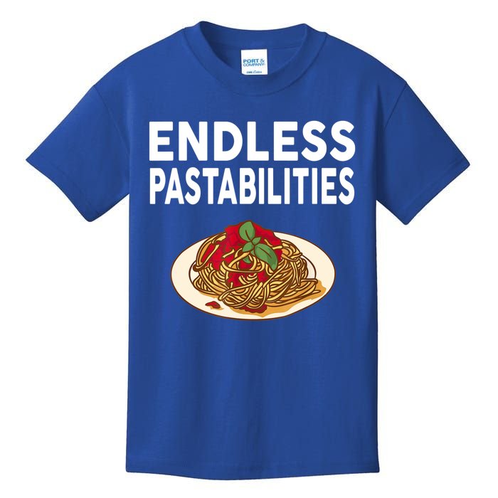 Endless Pastabilities Gifts Funny Pasta Spaghetti Kids T-Shirt