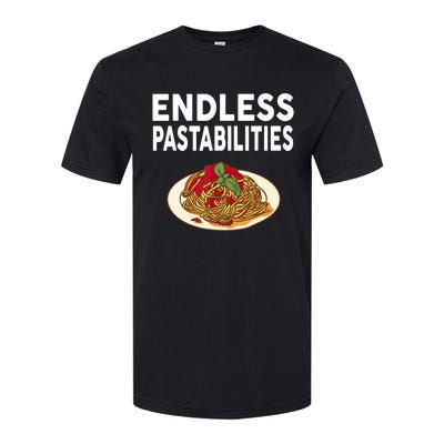 Endless Pastabilities Gifts Funny Pasta Spaghetti Softstyle CVC T-Shirt