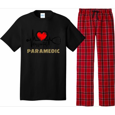 Essential Paramedic Heartbeat Paramedic Nurse Gift Meaningful Gift Pajama Set