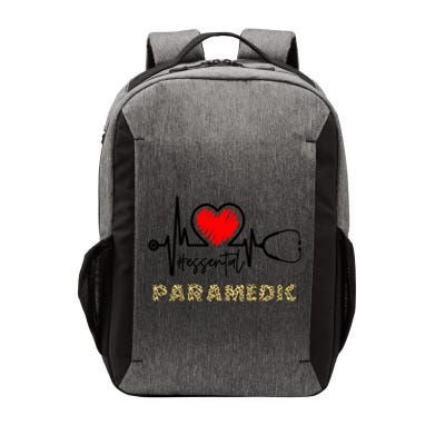 Essential Paramedic Heartbeat Paramedic Nurse Gift Meaningful Gift Vector Backpack