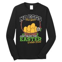 Easter Potato Hunt No Eggs Economy Expensive Easter Eggs Long Sleeve Shirt