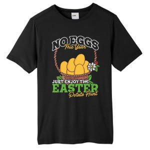 Easter Potato Hunt No Eggs Economy Expensive Easter Eggs Tall Fusion ChromaSoft Performance T-Shirt