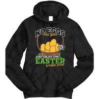 Easter Potato Hunt No Eggs Economy Expensive Easter Eggs Tie Dye Hoodie