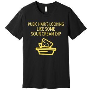 E.M.I.N.E.M Pubic Hairs Looking Like Some Sour Cream Dip Premium T-Shirt