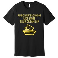 E.M.I.N.E.M Pubic Hairs Looking Like Some Sour Cream Dip Premium T-Shirt