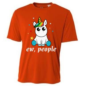 Eww People! Humour Unicorn Fantasy Gift Idea Cute Gift Cooling Performance Crew T-Shirt