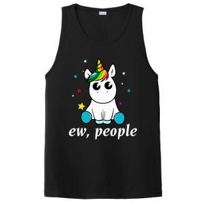 Eww People! Humour Unicorn Fantasy Gift Idea Cute Gift PosiCharge Competitor Tank