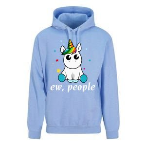 Eww People! Humour Unicorn Fantasy Gift Idea Cute Gift Unisex Surf Hoodie