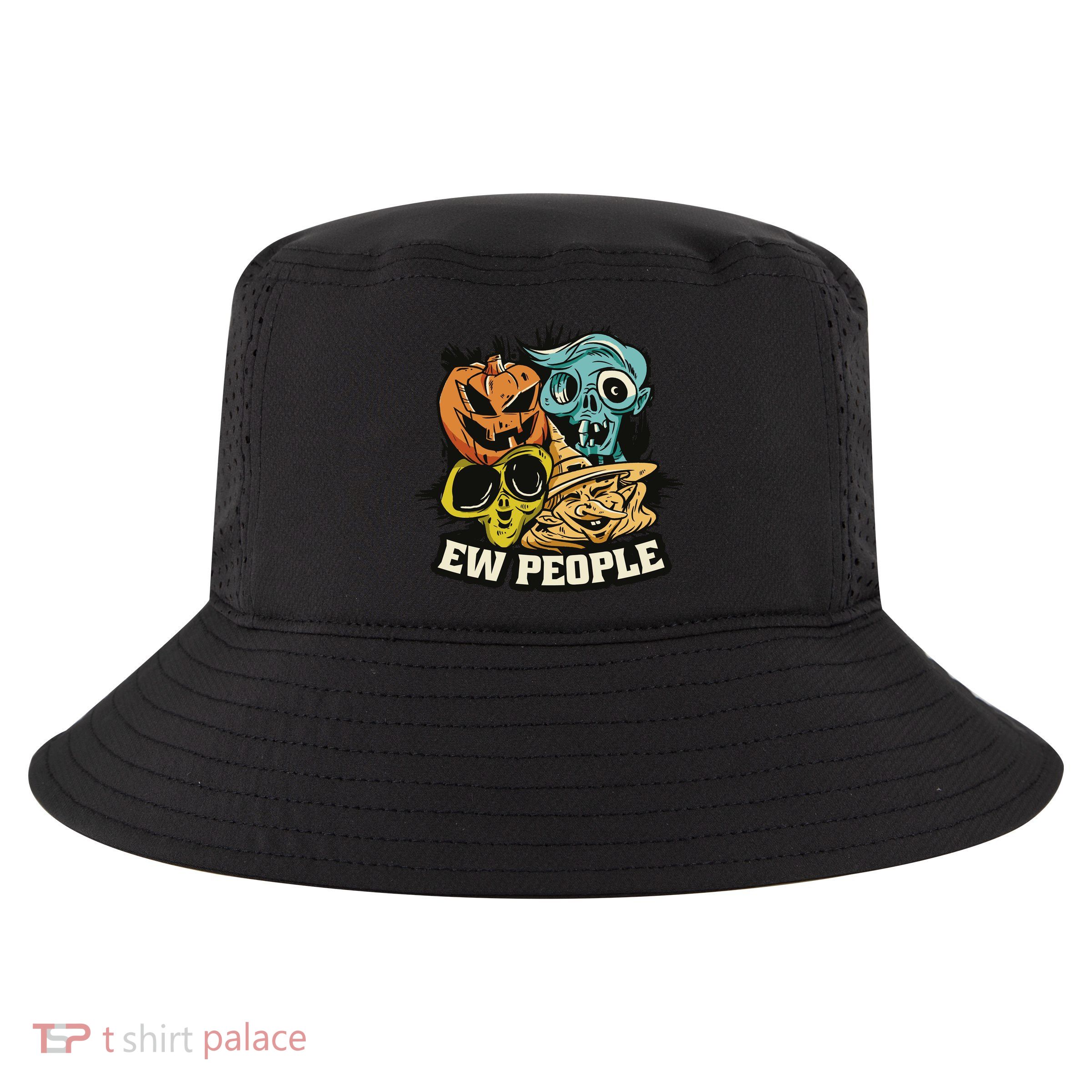 Ew People Halloween Cool Comfort Performance Bucket Hat