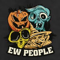 Ew People Halloween 7 Panel Mesh Trucker Snapback Hat