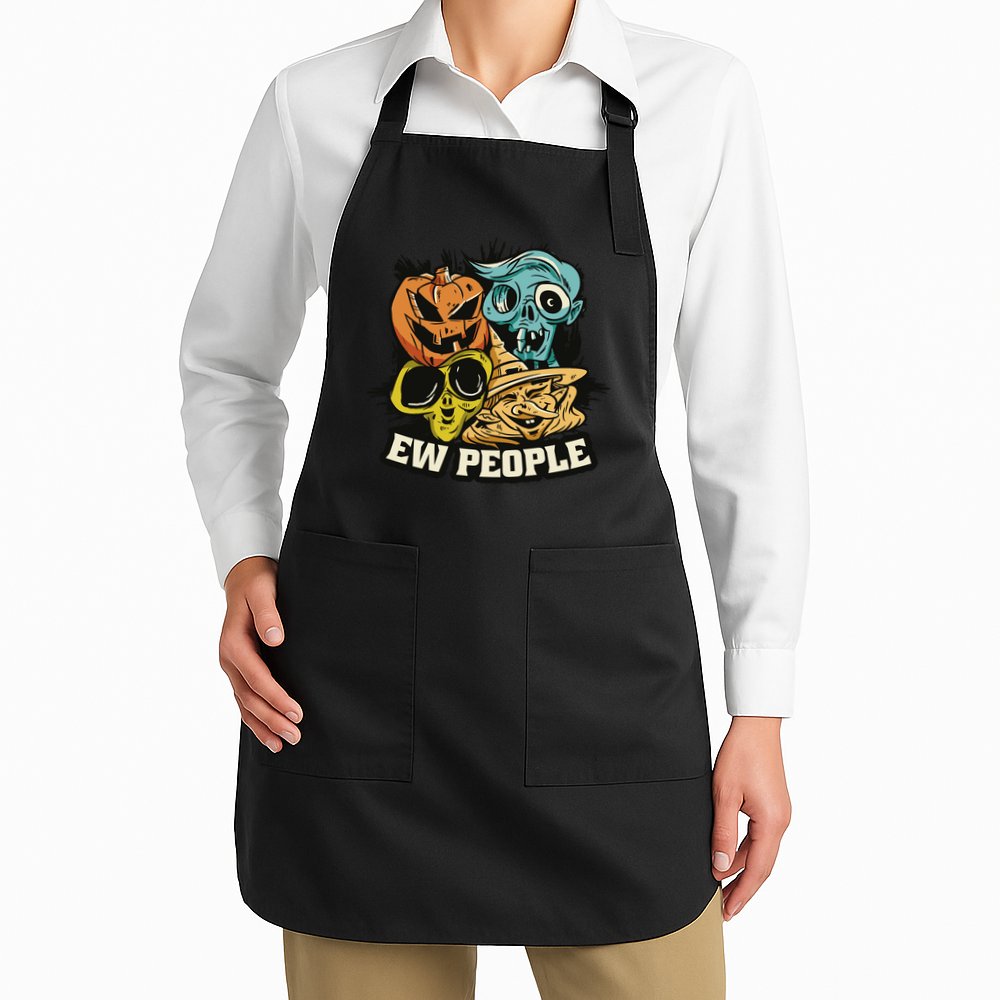 Ew People Halloween Apron