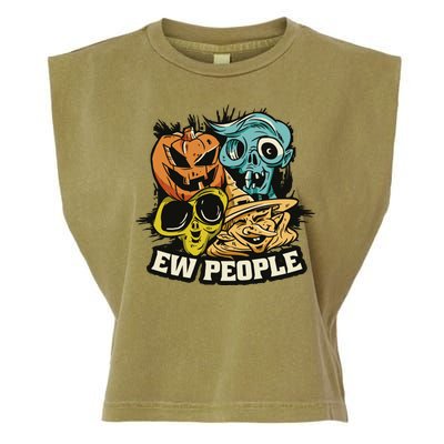 Ew People Halloween Garment-Dyed Women's Muscle Tee