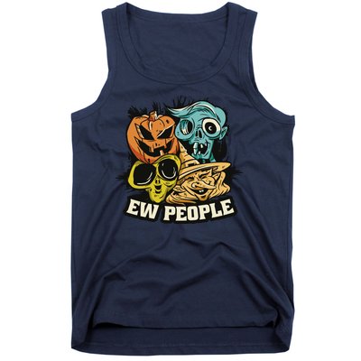 Ew People Halloween Tank Top