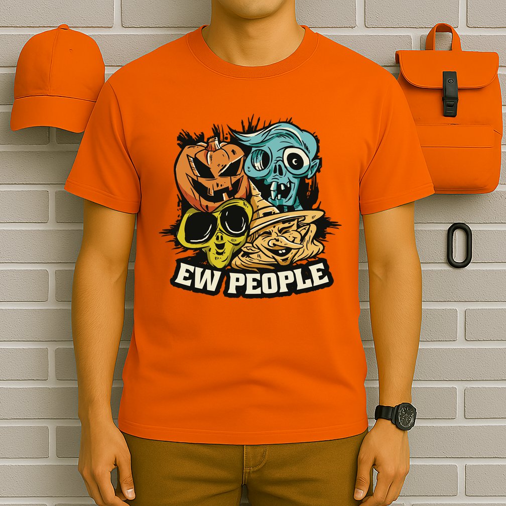 Ew People Halloween T-Shirt