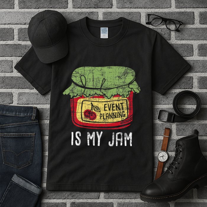 Event Planning Is My Jam Party Coordinator Events Planner Tall T-Shirt