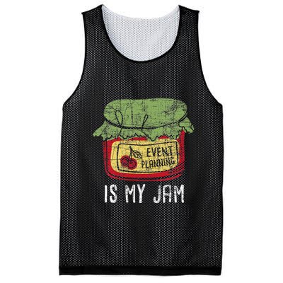 Event Planning Is My Jam Party Coordinator Events Planner Mesh Reversible Basketball Jersey Tank