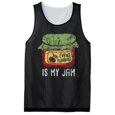 Event Planning Is My Jam Party Coordinator Events Planner Mesh Reversible Basketball Jersey Tank