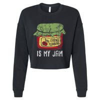 Event Planning Is My Jam Party Coordinator Events Planner Cropped Pullover Crew