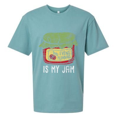 Event Planning Is My Jam Party Coordinator Events Planner Sueded Cloud Jersey T-Shirt