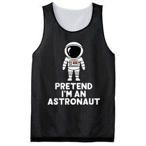 Easy Pretend IM An Astronaut Costume Halloween Mesh Reversible Basketball Jersey Tank