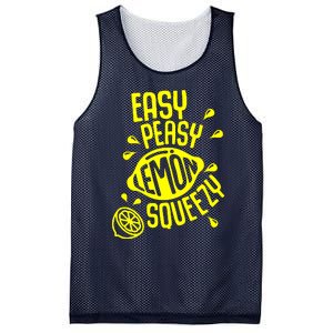 Easy Peasy Lemon Squeezy Mesh Reversible Basketball Jersey Tank